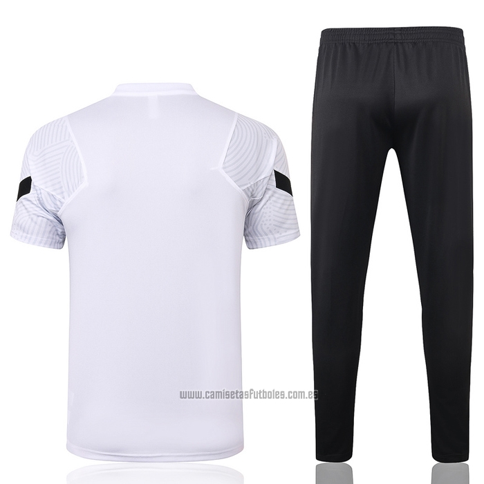 Chandal del Paris Saint-Germain Manga Corta 2020-2021 Blanco